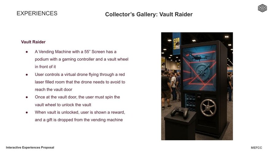 Slide from my Vault Raider proposal